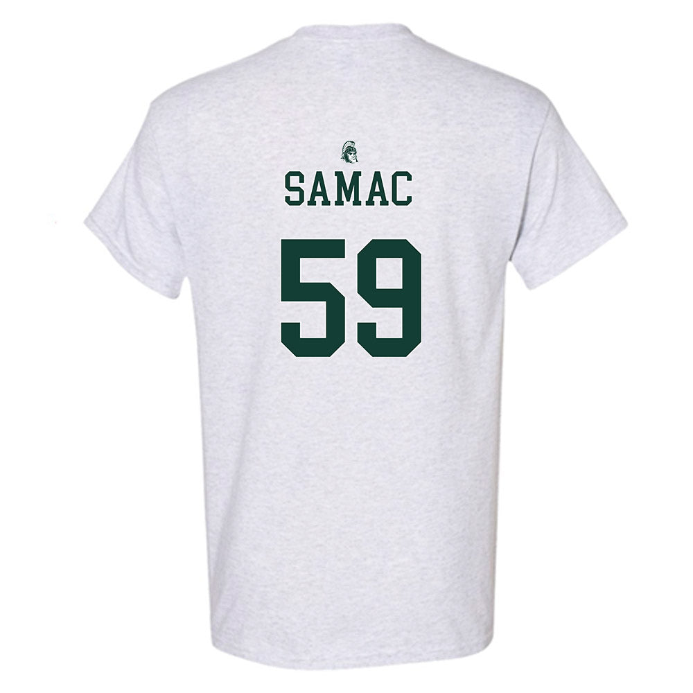 Michigan State - NCAA Football : Nicholas Samac Vintage Football T-Shirt