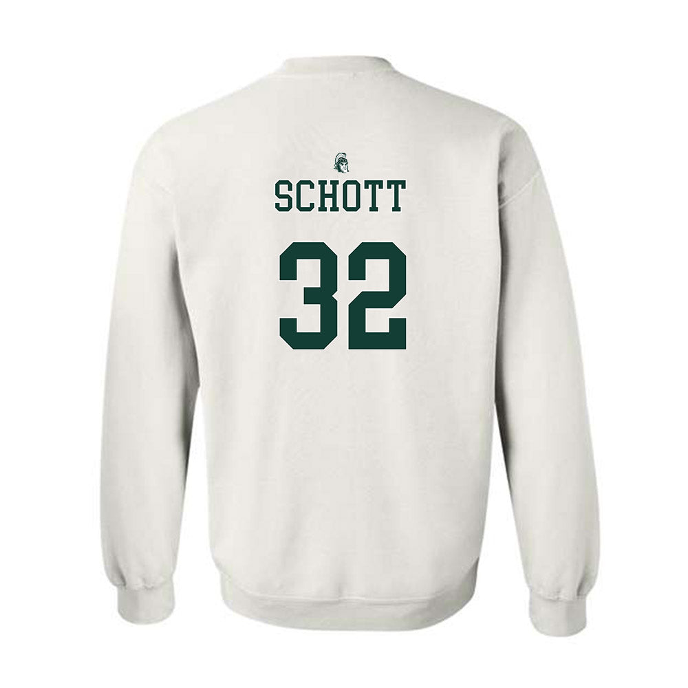 Michigan State - NCAA Football : James Schott Vintage Football Sweatshirt