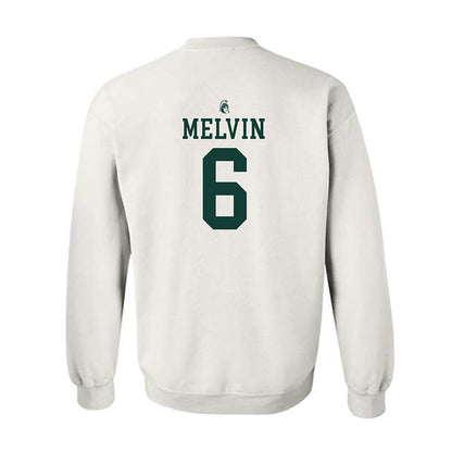 Michigan State - NCAA Football : Semar Melvin - Vintage Football Sweatshirt