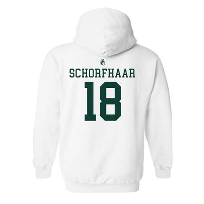 Michigan State - NCAA Football : Andrew Schorfhaar Vintage Football Hooded Sweatshirt