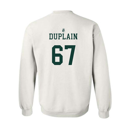 Michigan State - NCAA Football : JD Duplain Vintage Football Sweatshirt