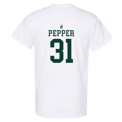 Michigan State - NCAA Football : Hank Pepper Vintage Football T-Shirt