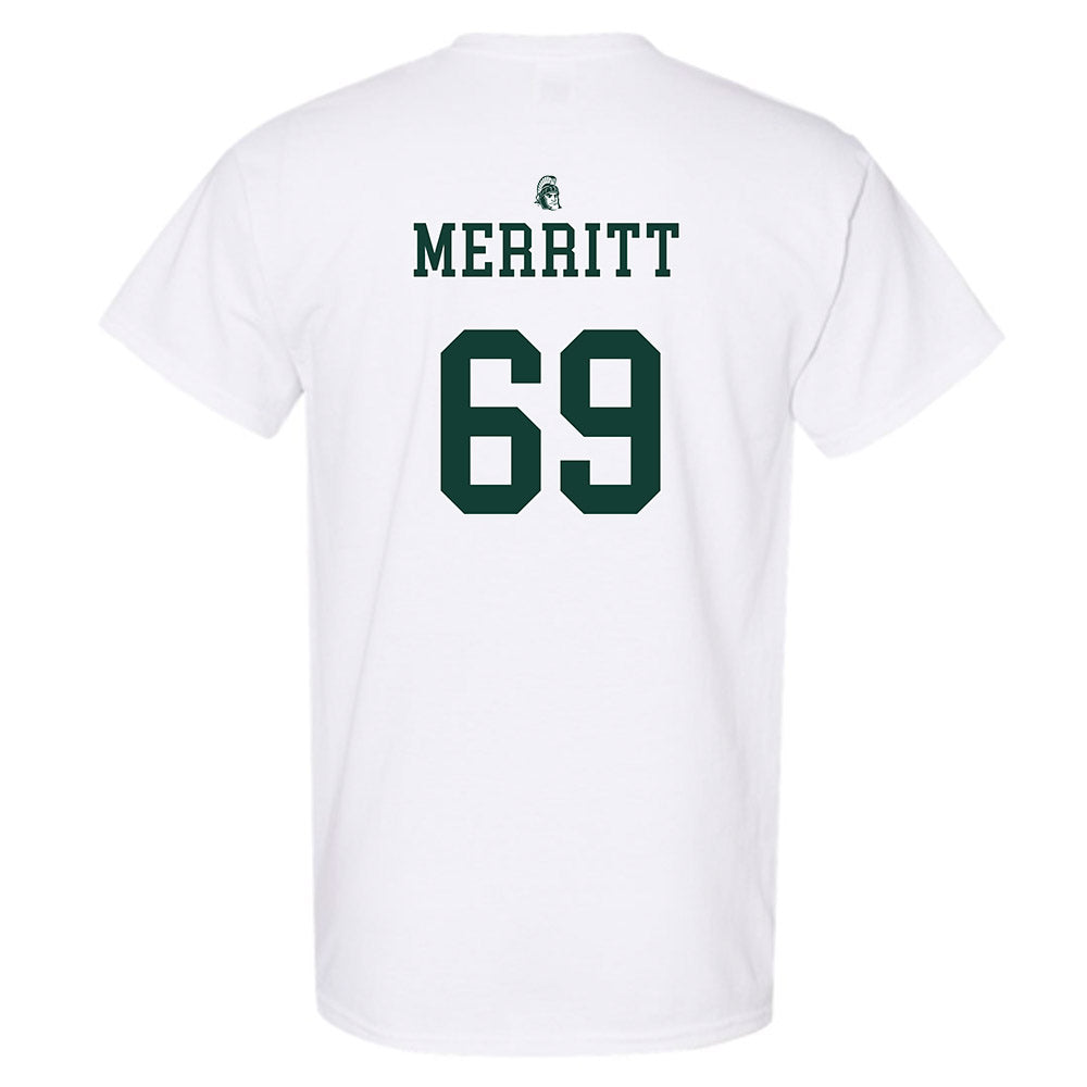 Michigan State - NCAA Football : Jacob Merritt - Short Sleeve T-Shirt