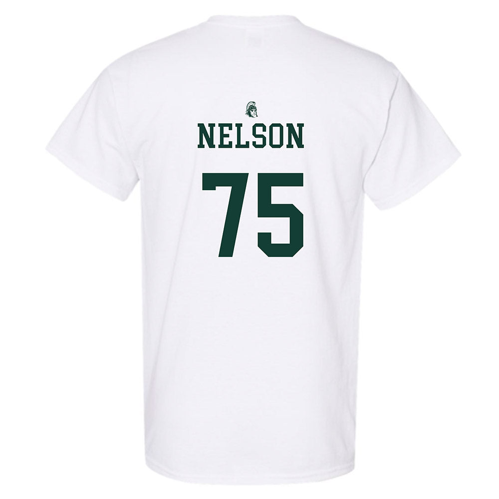 Michigan State - NCAA Football : Ben Nelson Vintage Football T-Shirt