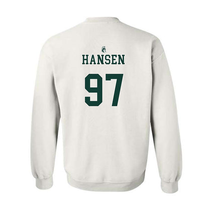 Michigan State - NCAA Football : Maverick Hansen Vintage Football Sweatshirt