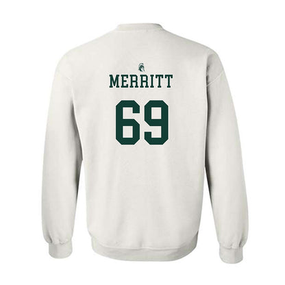 Michigan State - NCAA Football : Jacob Merritt - Sweatshirt