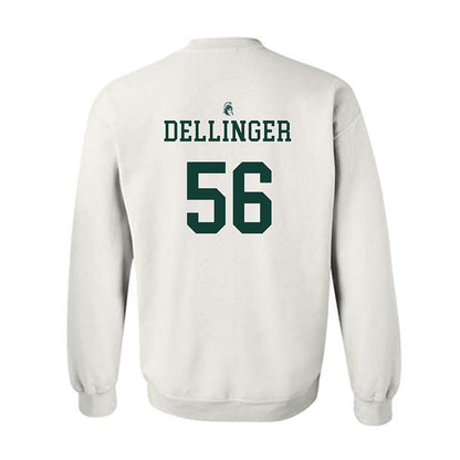 Michigan State - NCAA Football : Cole Dellinger - Vintage Football Sweatshirt