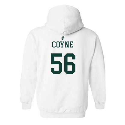 Michigan State - NCAA Football : Jay Coyne Vintage Football Hooded Sweatshirt