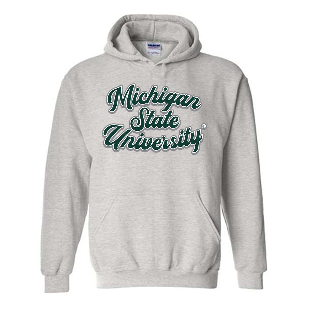 Michigan State - NCAA Football : Nicholas Samac Vintage Football Hooded Sweatshirt