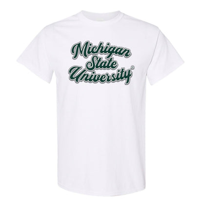 Michigan State - NCAA Football : Brandon Lewis - Vintage Football Short Sleeve T-Shirt