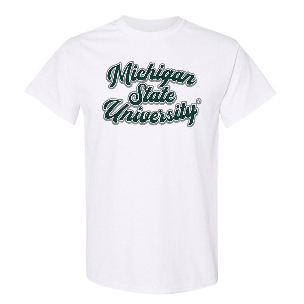Michigan State - NCAA Football : Cal Haladay Vintage Football T-Shirt
