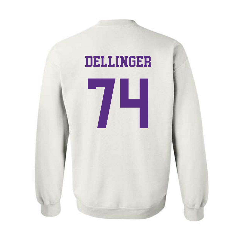 LSU - NCAA Football : Garrett Dellinger Vintage Football Sweatshirt