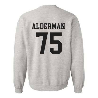 Utah - NCAA Football : Roger Alderman - Crewneck Sweatshirt Sports Shersey