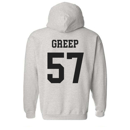 Utah - NCAA Football : JT Greep Vintage Football Hooded Sweatshirt