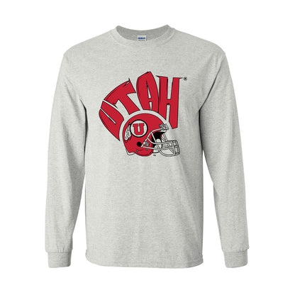 Utah - NCAA Football : Ja'Quinden Jackson Vintage Football Long Sleeve T-Shirt