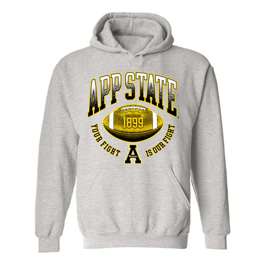 App State - NCAA Football : Isaiah Helms Vintage Football Hooded Sweatshirt