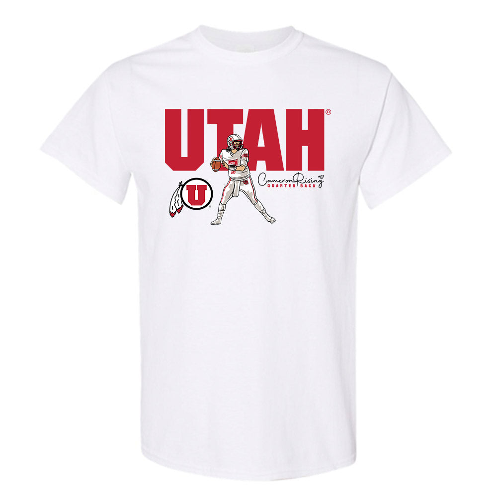 Utah - NCAA Football : Cameron Rising T-Shirt
