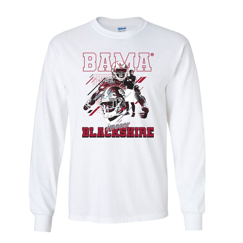 Alabama - NCAA Football : Kendrick Blackshire Bama Football Long Sleeve T-Shirt