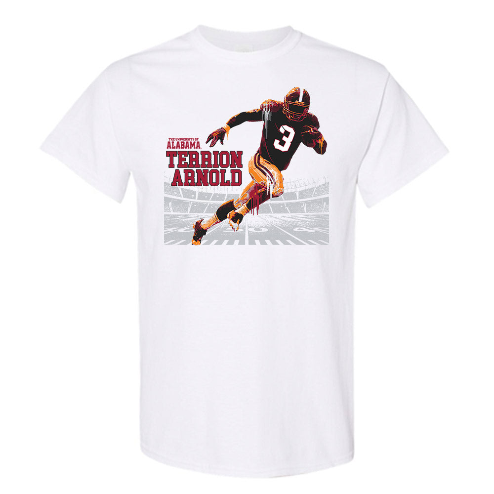 Alabama - NCAA Football : Terrion Arnold Bama Football T-Shirt