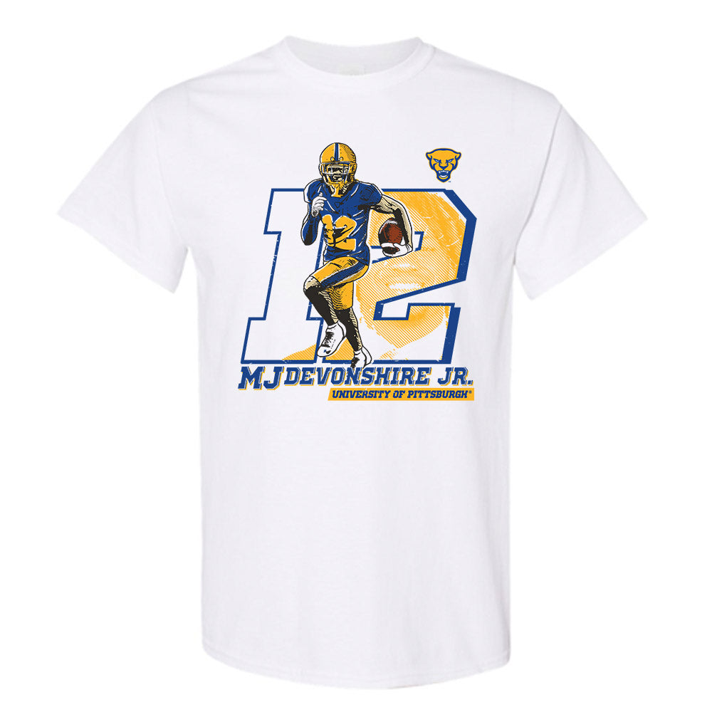 Pittsburgh - NCAA Football : MJ Devonshire Pitt Football T-Shirt