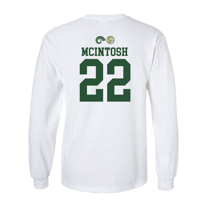 Colorado State - NCAA Women's Volleyball : Delaney McIntosh Spike Long Sleeve T-Shirt