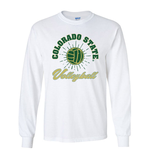 Colorado State - NCAA Women's Volleyball : Alyssa Groves Spike Long Sleeve T-Shirt