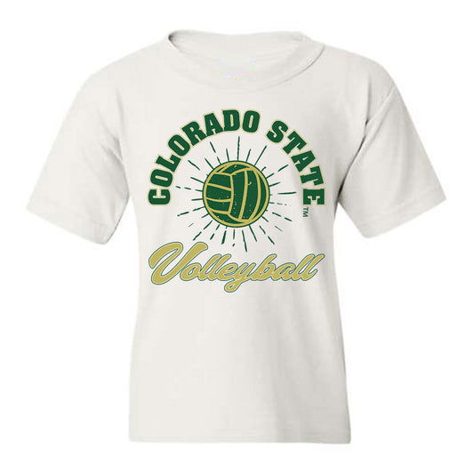 Colorado State - NCAA Women's Volleyball : Sarah Morton - Youth T-Shirt Sports Shersey