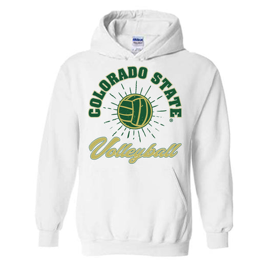 Colorado State - NCAA Women's Volleyball : Kennedy Stanford Spike Hooded Sweatshirt