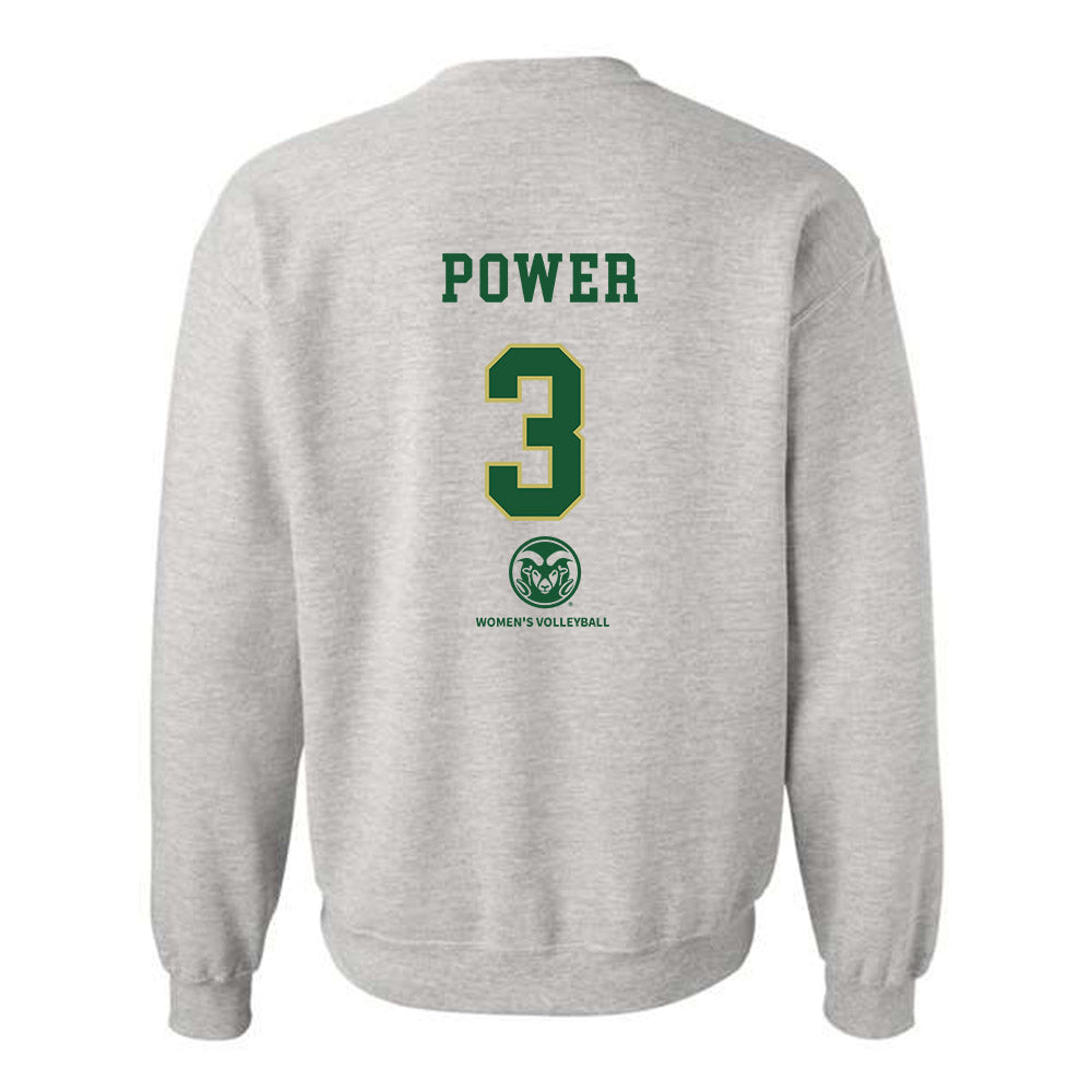 Colorado State - NCAA Women's Volleyball : Barrett Power Ace Sweatshirt