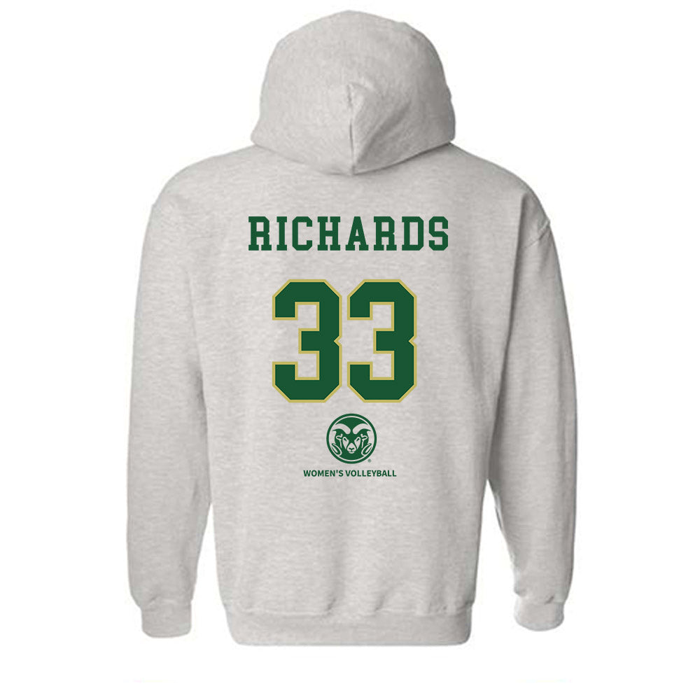 Colorado State - NCAA Women's Volleyball : Kekua Richards - Ace Hooded Sweatshirt