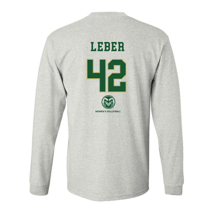 Colorado State - NCAA Women's Volleyball : Karina Leber Ace Long Sleeve T-Shirt