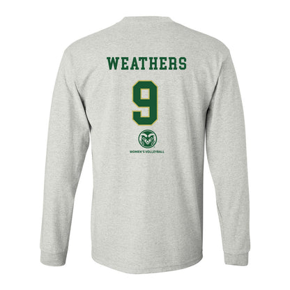 Colorado State - NCAA Women's Volleyball : Naeemah Weathers Ace Long Sleeve T-Shirt