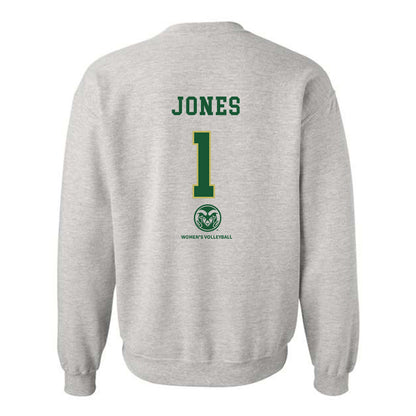 Colorado State - NCAA Women's Volleyball : Malaya Jones Ace Sweatshirt