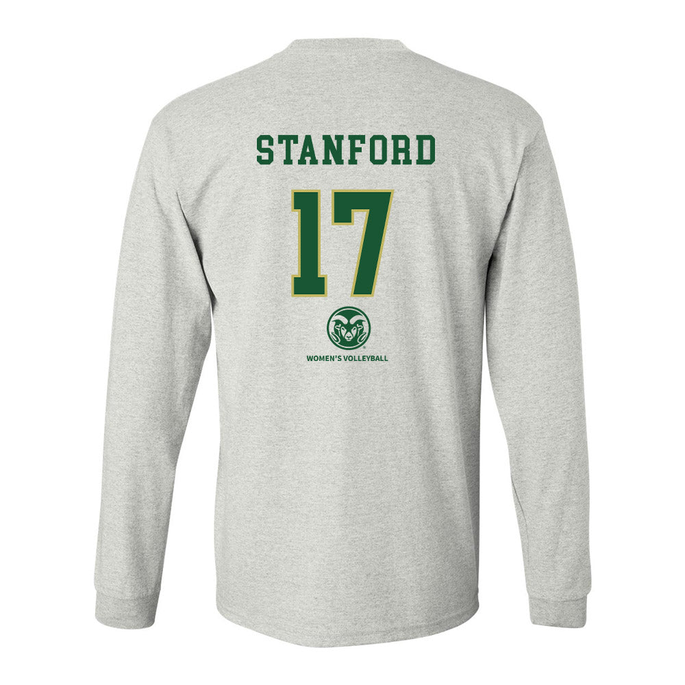 Colorado State - NCAA Women's Volleyball : Kennedy Stanford Ace Long Sleeve T-Shirt