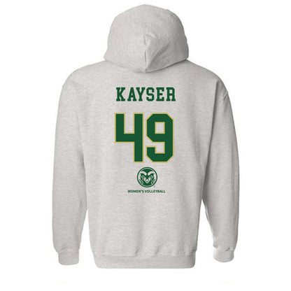 Colorado State - NCAA Women's Volleyball : Ruby Kayser Ace Hooded Sweatshirt
