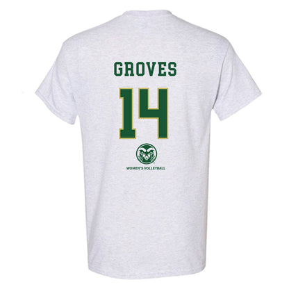 Colorado State - NCAA Women's Volleyball : Alyssa Groves Ace T-Shirt