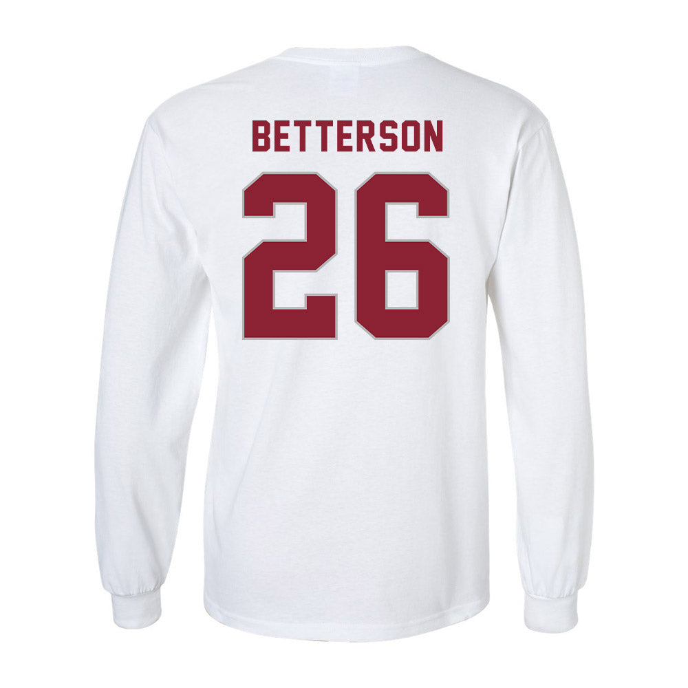 Troy - NCAA Football : Dewhitt Betterson Jr Shersey Long Sleeve T-Shirt