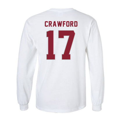 Troy - NCAA Football : Carloss Crawford Shersey Long Sleeve T-Shirt