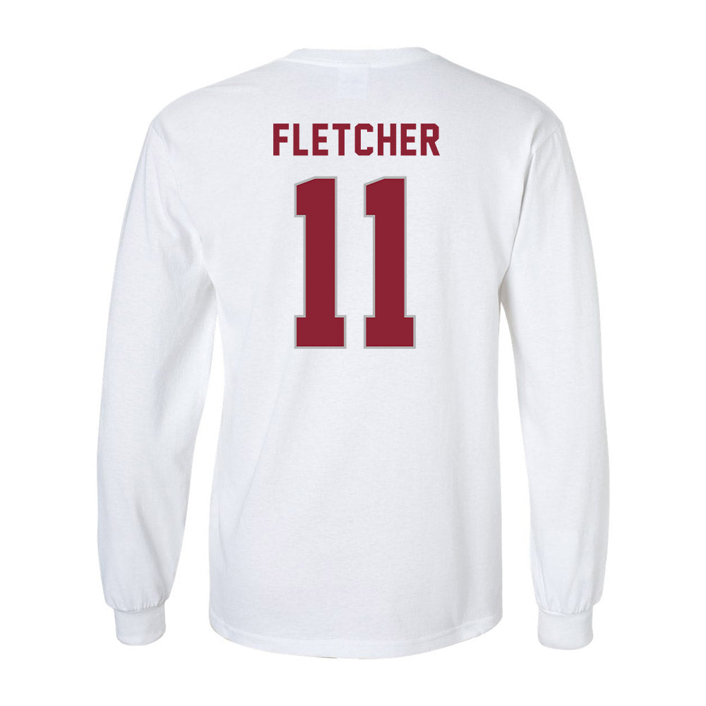 Troy - NCAA Football : O'shai Fletcher Shersey Long Sleeve T-Shirt