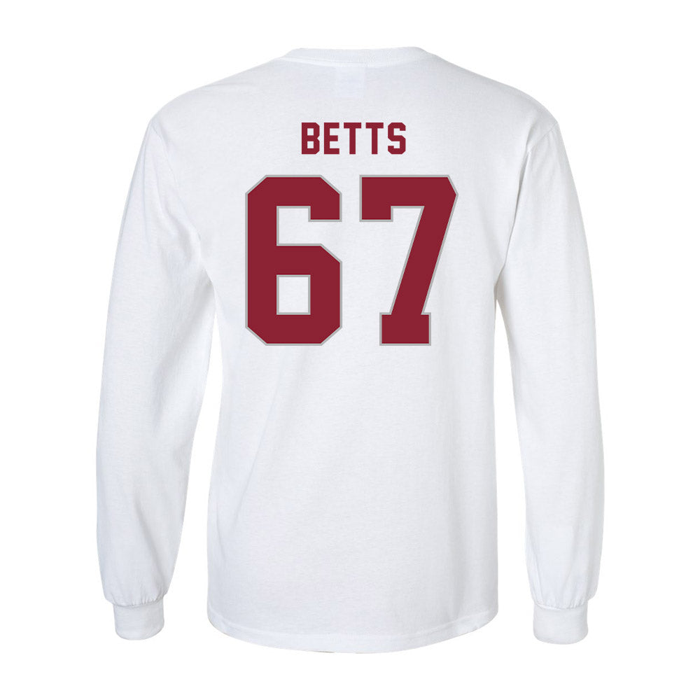 Troy - NCAA Football : Grant Betts Shersey Long Sleeve T-Shirt