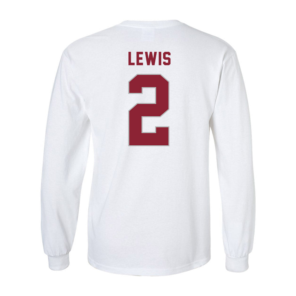 Troy - NCAA Football : Deyunkrea Lewis Shersey Long Sleeve T-Shirt