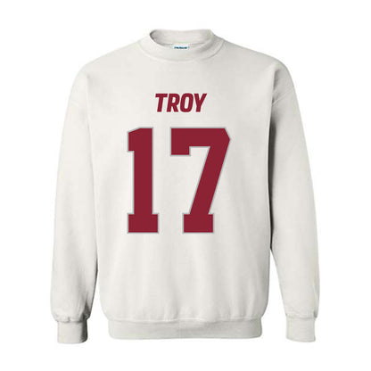 Troy - NCAA Football : Carloss Crawford Shersey Sweatshirt