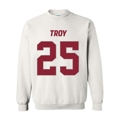 Troy - NCAA Football : Justin Powe Shersey Sweatshirt