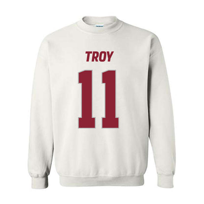 Troy - NCAA Football : O'shai Fletcher Shersey Sweatshirt