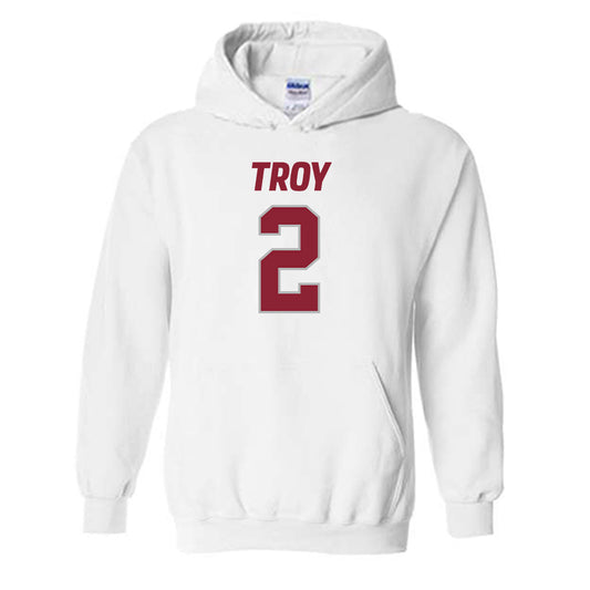 Troy - NCAA Football : Carlton Martial Shersey Hooded Sweatshirt