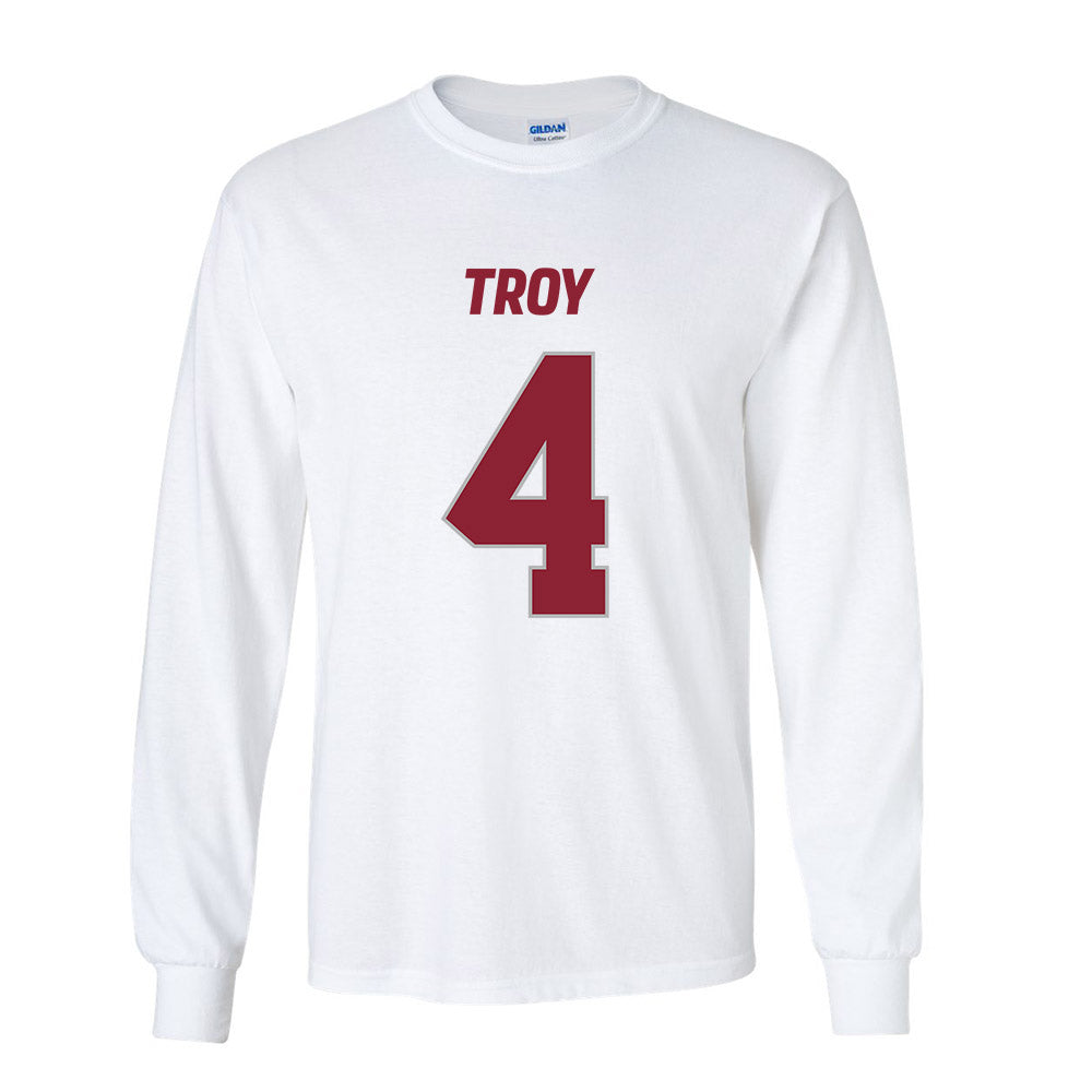 Troy - NCAA Football : Marcus Rogers Shersey Long Sleeve T-Shirt
