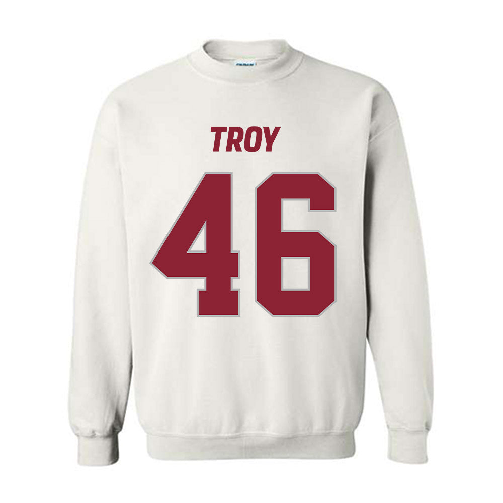 Troy - NCAA Football : Zach Long Shersey Sweatshirt