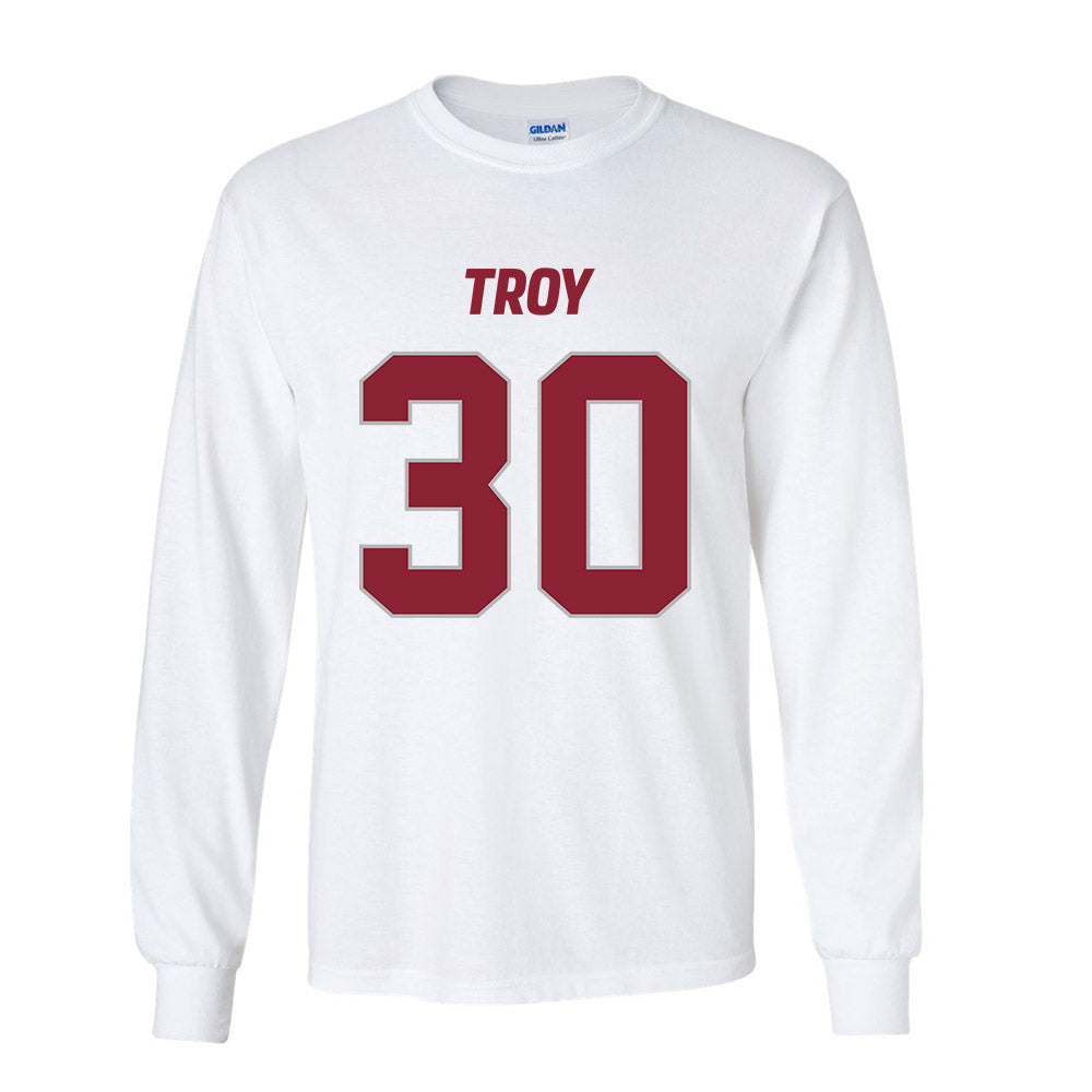 Troy - NCAA Football : Nasir Pogue Shersey Long Sleeve T-Shirt