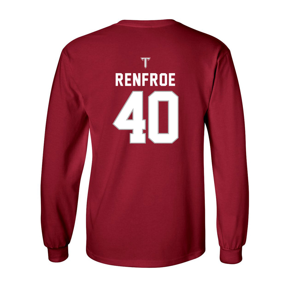 Troy - NCAA Football : Scott Renfroe Shersey Long Sleeve T-Shirt