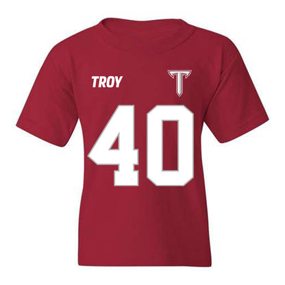 Troy - Football Alumni : Joe Farrar - Youth T-Shirt Classic Shersey